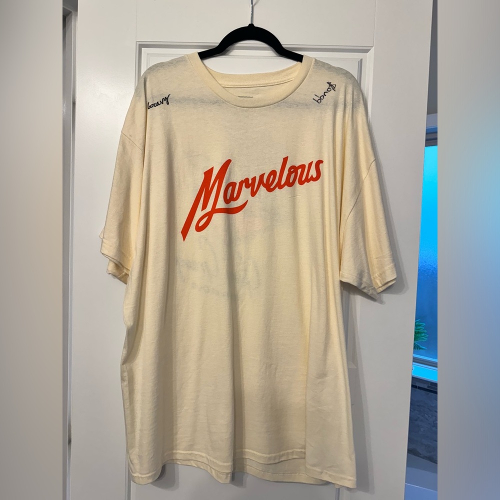 AUTOGRAPHED Tour tshirt -bbno$ and Yung gravy marvelous tshirt XXL